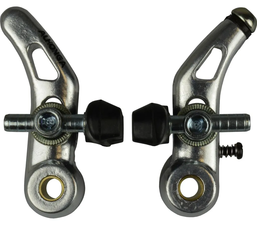 Freins arrière cantilever VWP argentés : kit complet de freinage vélo