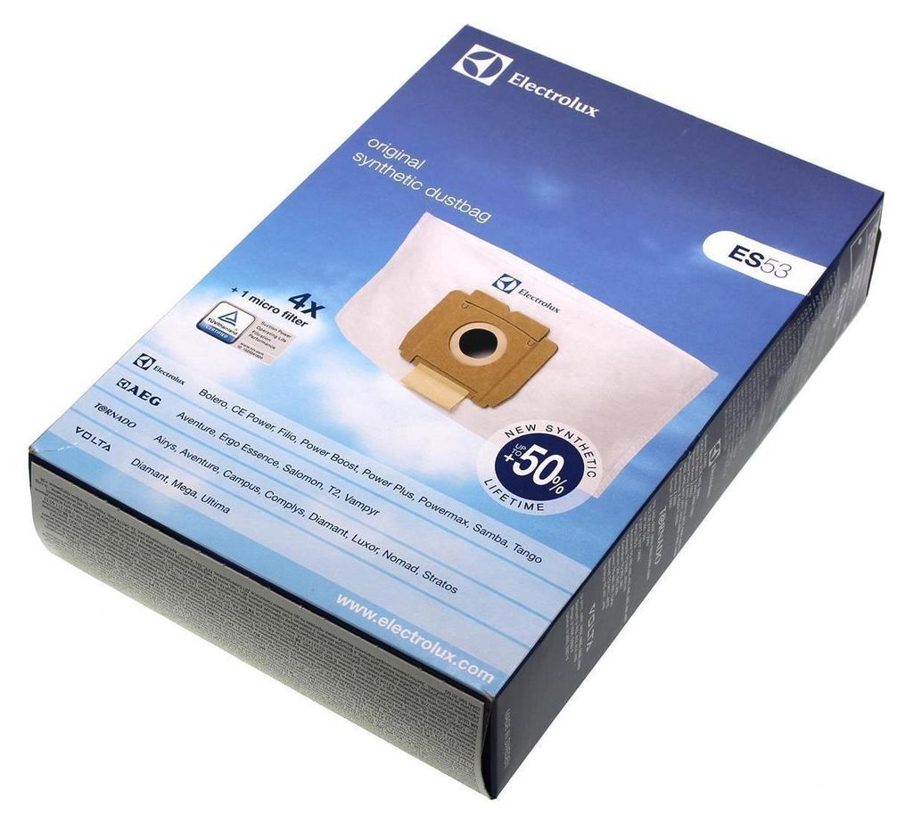 ELECTROLUX - Sacs pour aspirateurs ES53 4 pièces + 1 Image du produit 