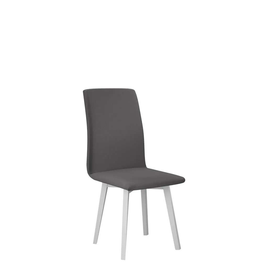Sedia ADKINS 2 Bianco e Grigio Scuro | Arredamento Nordic Style
