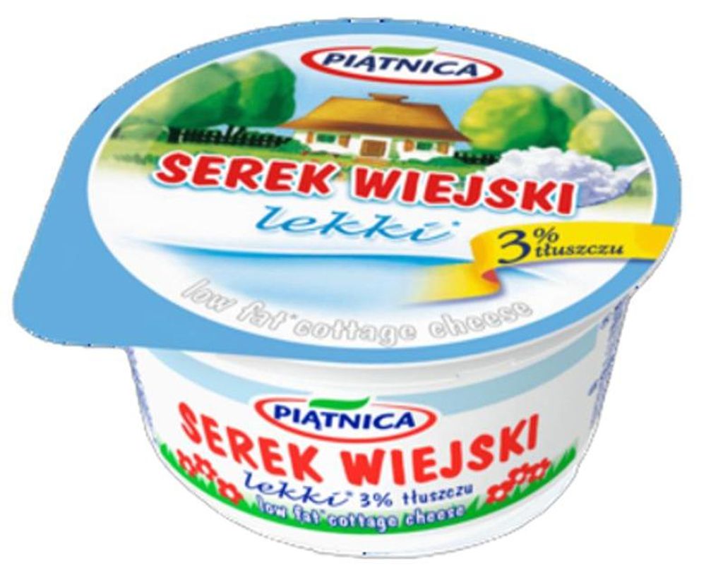 Piątnica Serek Wiejski Lekki 150 g Zdjęcie produktu 
