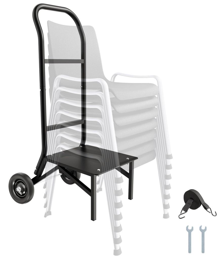 Soporte plegable para sillas VEVOR, con capacidad de carga Imagen del producto 
