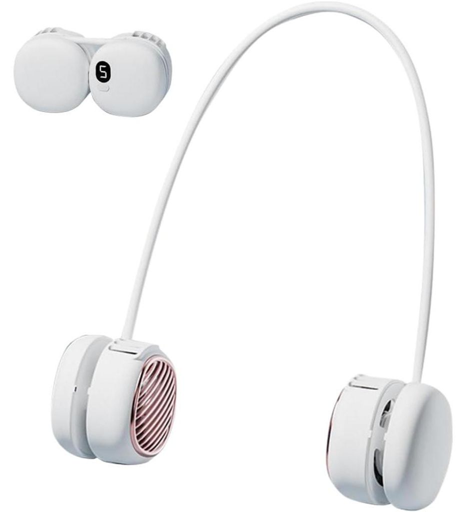 Bezlistý ventilátor na krk Zimilo s 5 rychlostmi, Obrázek produktu 