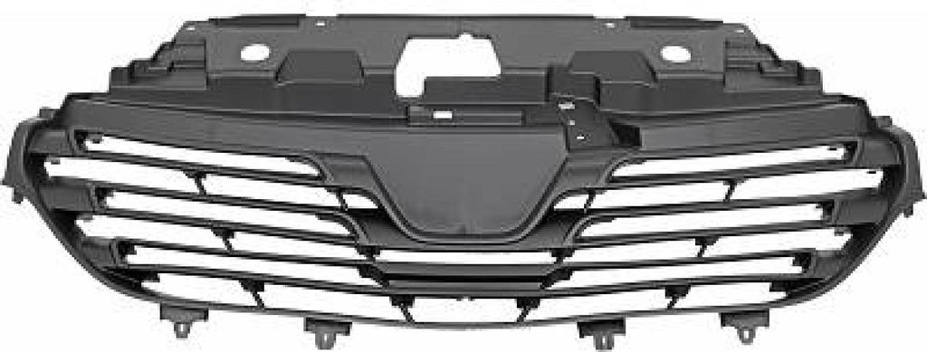 DIEDERICHS 4497043 Kühlergrill Frontgrill für RENAULT Trafic III Kastenwagen (FG) Schwarz