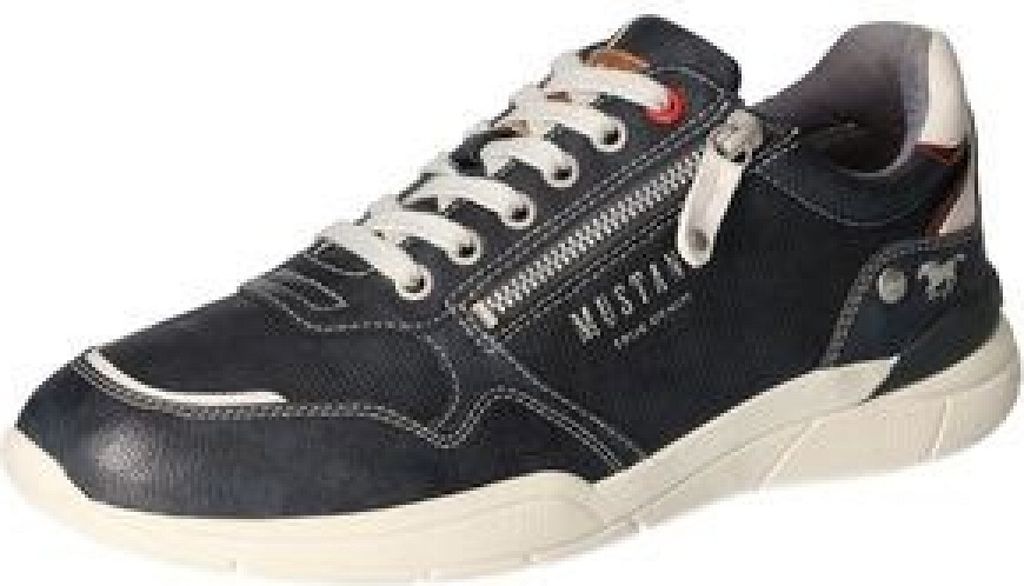 Mustang Herren Sneaker Schnürschuh elegant mit Produktbild 