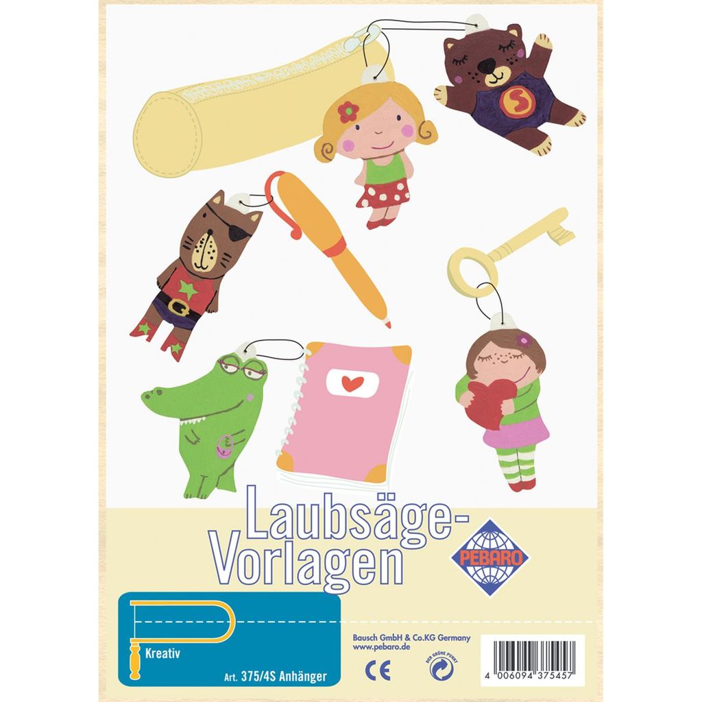 PEBARO Laubsägevorlage Anhänger