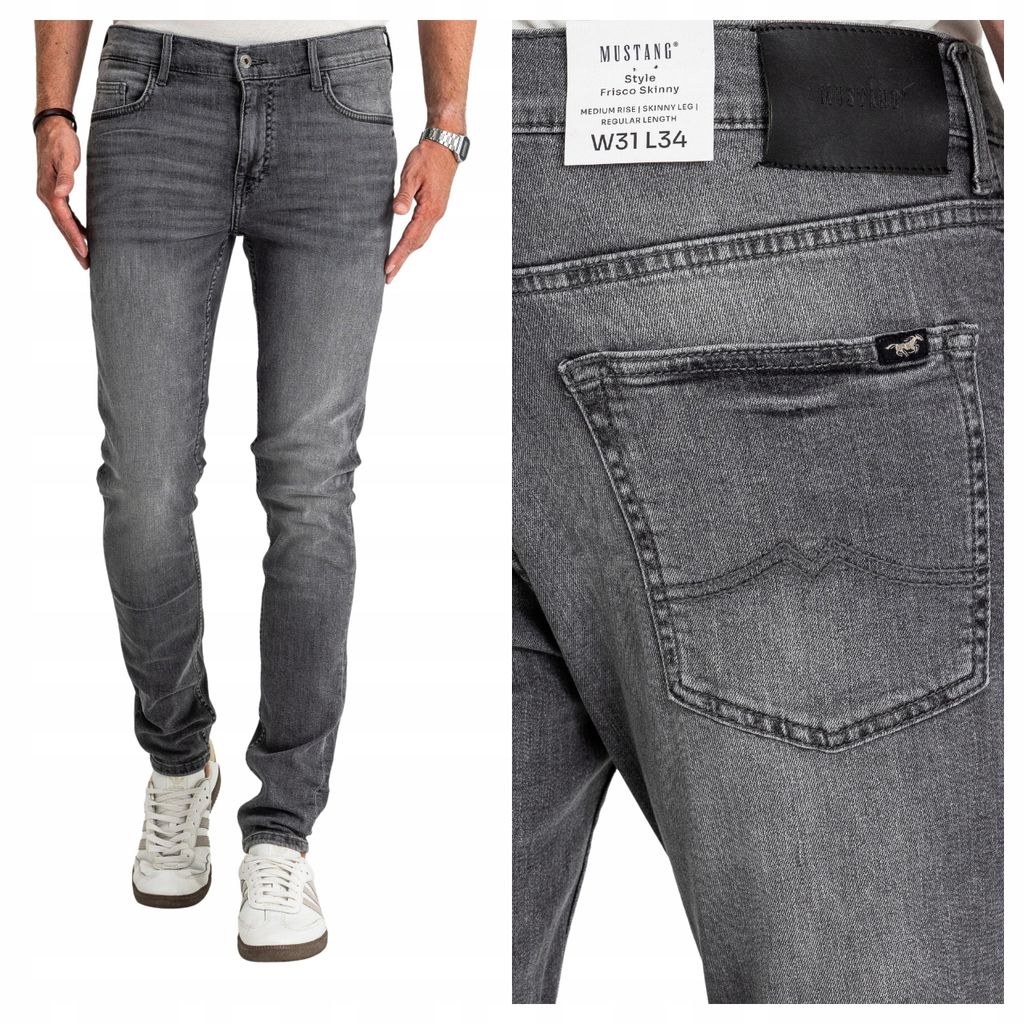 MUSTANG | Frisco Skinny | Jeans da uomo, vestibilità Immagine del prodotto 