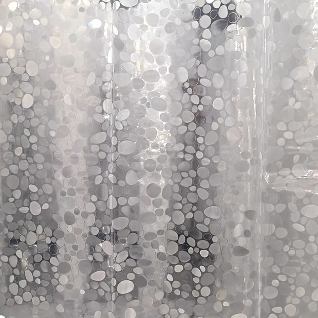 INF Tenda Doccia PVC Pois XXL | Upgrade Estetico per il tuo Bagno