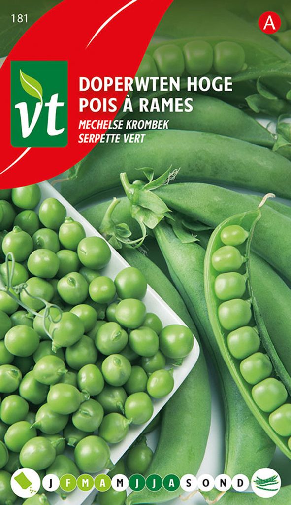 Zuckererbse Mechelse Green Curly Cup Samen - Ca. 50 gr | VT_181