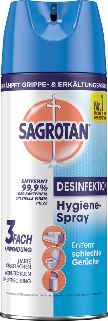 Sagrotan Hygiene Desinfektions-Spray 400ml Produktbild 
