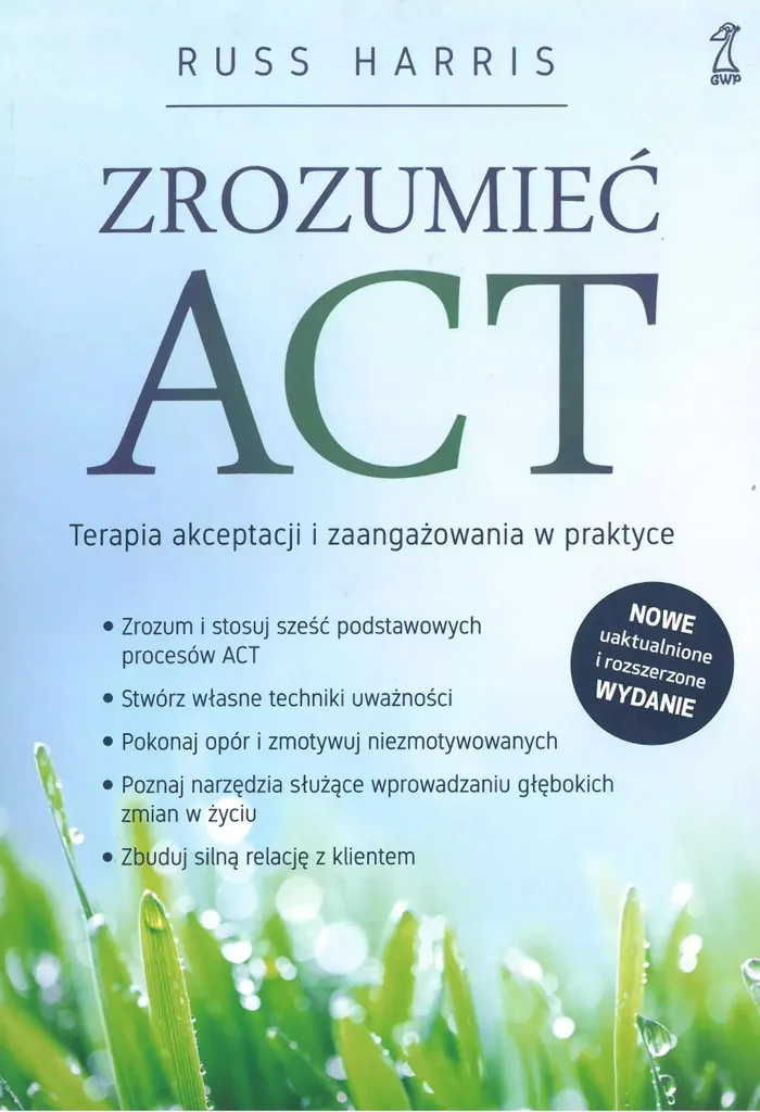 Apprendre l'ACT en polonais avec le livre Zrozumieć ACT de Russ Harris