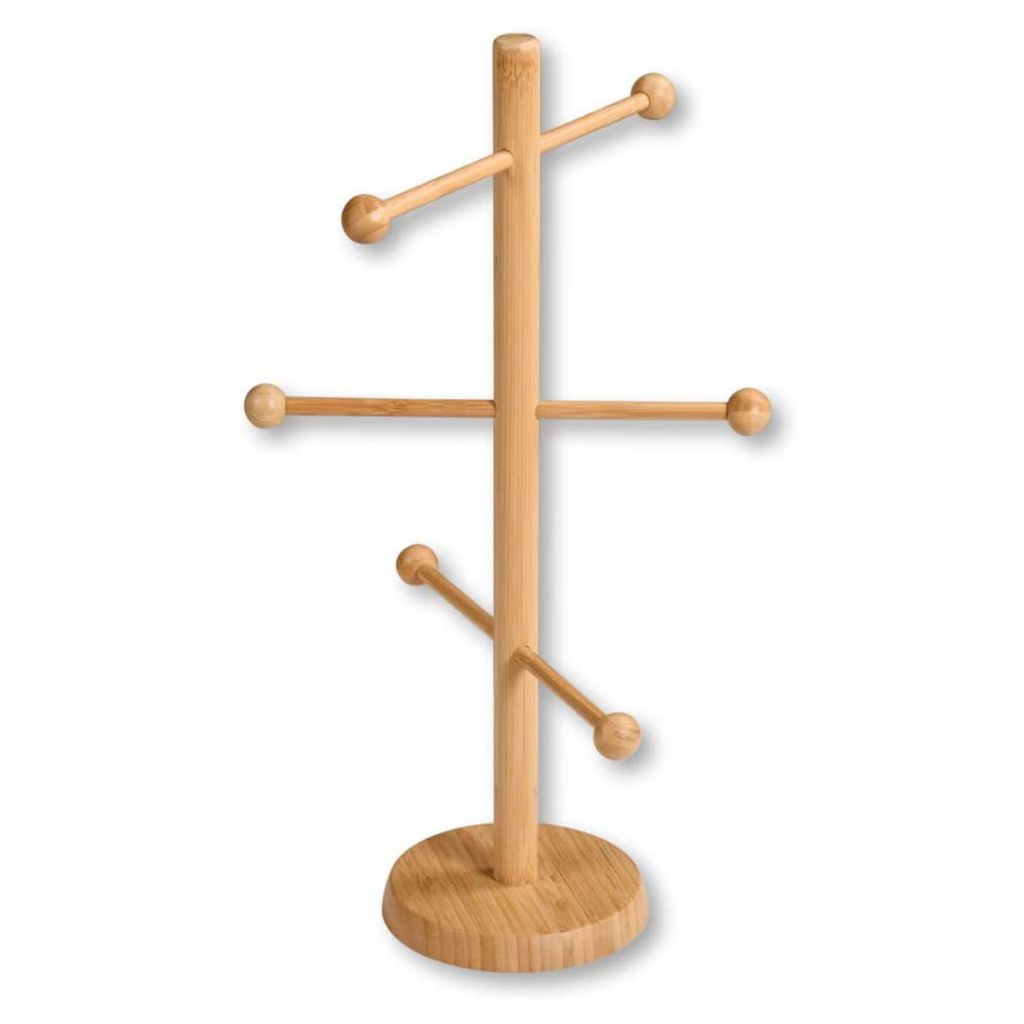 2x Brezelständer Aus Holz - 6-armig Für Café & Party