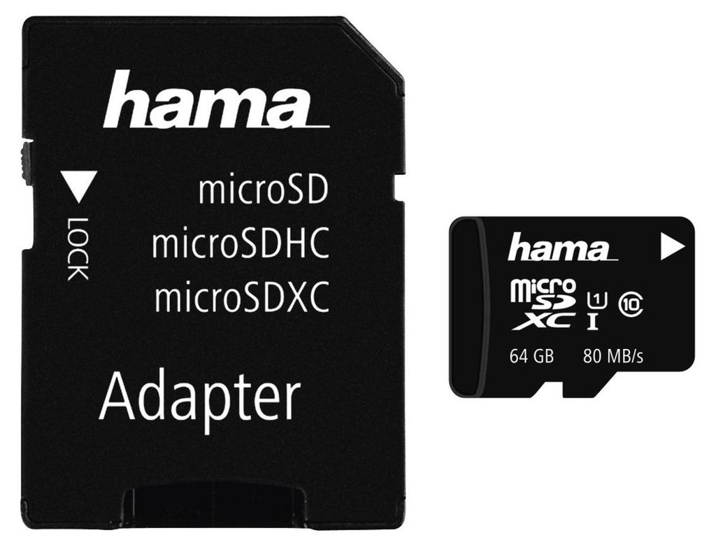 Scheda di memoria Hama® 00124140 Micro SDXC - 64 GB Classe Immagine del prodotto 