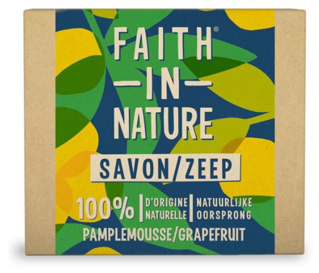 Faith In Nature Sapone al pompelmo (100 g) Immagine del prodotto 