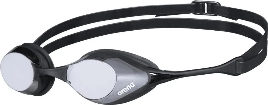 Lunettes Arena Cobra Original Swipe Mirror Argent et Noir de Natation