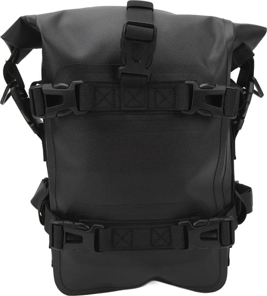 Sac de crash bar moto 4L étanche avec fixation rapide universel noir