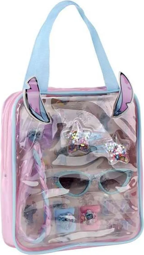 Kit Skincare Stitch Disney Blu | Accessori Bellezza Bambina e Donna