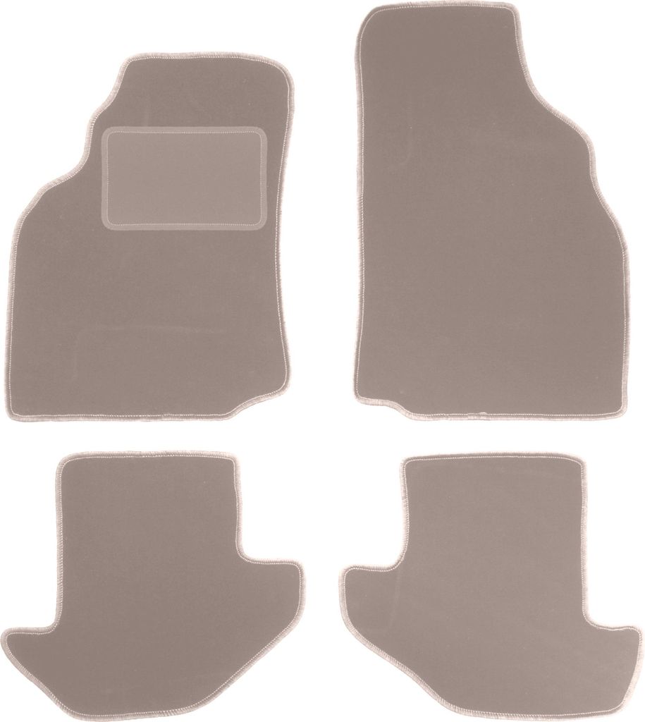 Velours-Autoteppiche für: Ford Puma Coupé (1997-2001) Beige