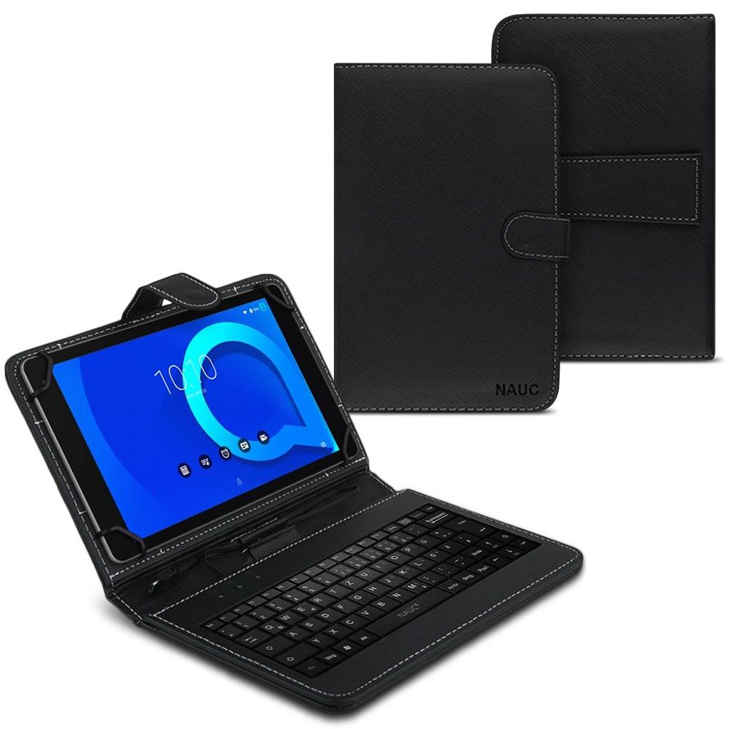 Tasche für Doogee Tab G6 / Tab G6+ Keyboard Hülle USB Tastatur Schutzhülle QWERTZ