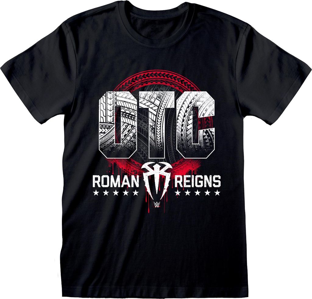 WWE T-Shirt Herren OTC - Roman Reigns schwarz XXL Produktbild 