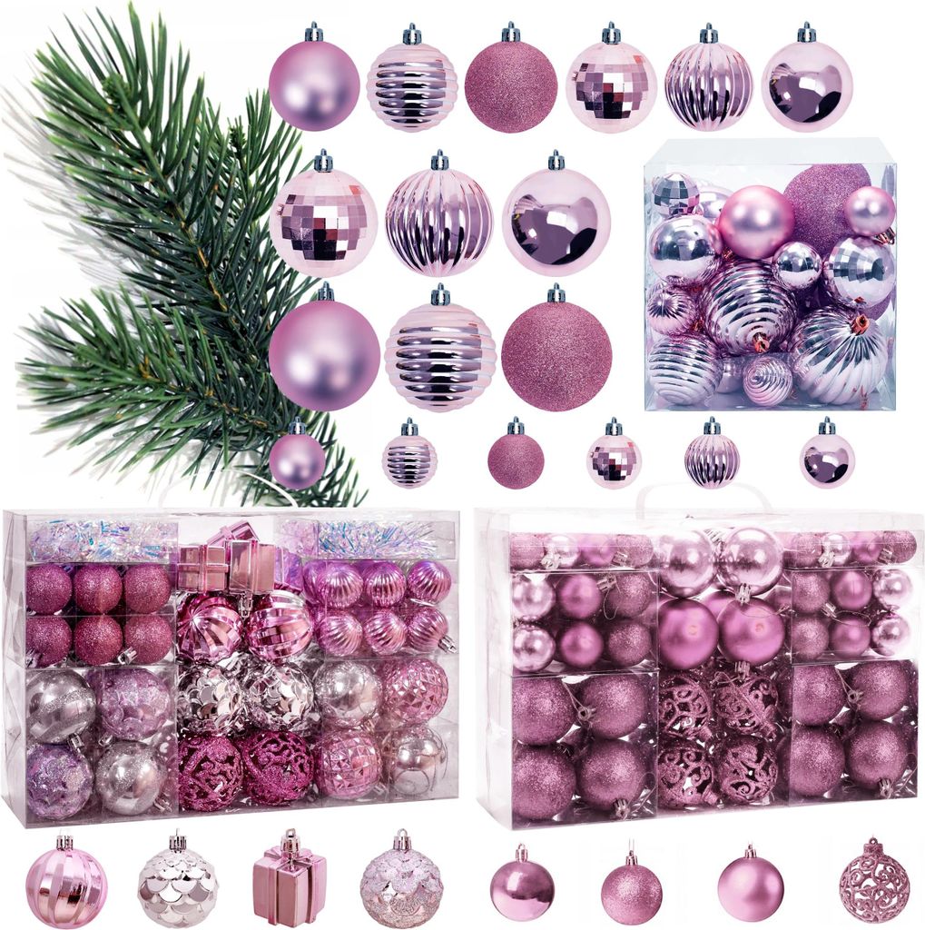 Tutumi Set Weihnachtsschmuck 208Szt Gold Black