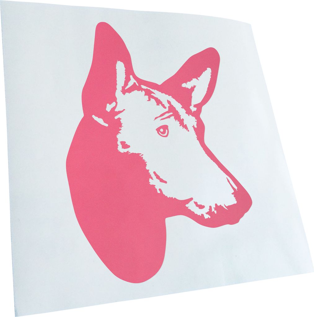 Kiwistar - Autoaufkleber - pharaoh hound Hund - Hellrosa - 24x17cm - Aufkleber für Auto, Laptop, Fahrrad, LKW, Motorrad mehrfarbig JDM Decal Racing