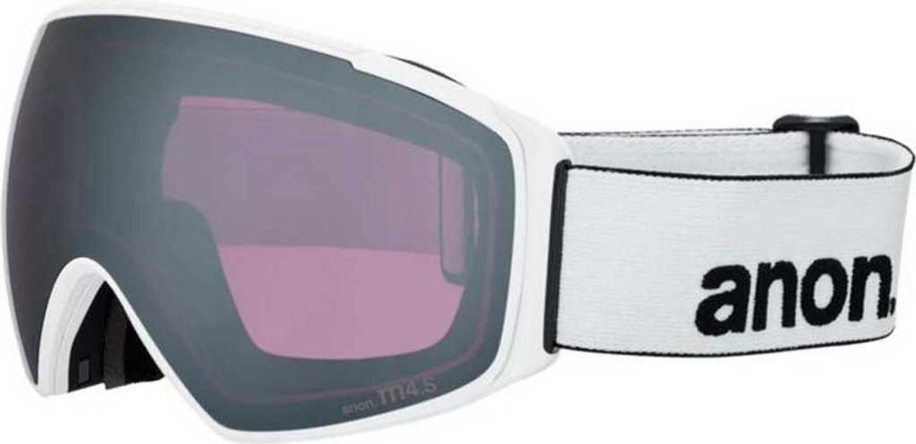 Anon M4s Toric+mfi Face Mask Skibrille Weiß Perceive Sunny Onyx/CAT4 Herren,Damen Weiß Perceive Sunny Onyx/CAT4