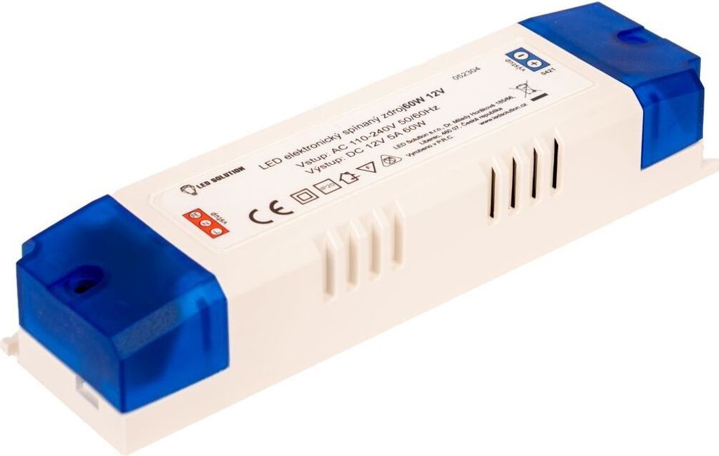 LED Solution LED zdroj (trafo) 12V 60W vnútorný 052304 Obrázok produktu 