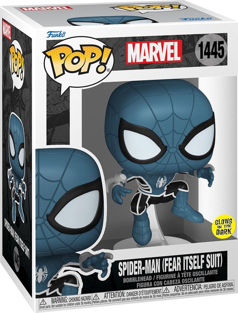 Spider-Man Comics POP! Heroes Vinyl Figur Asgardian Armor Produktbild 