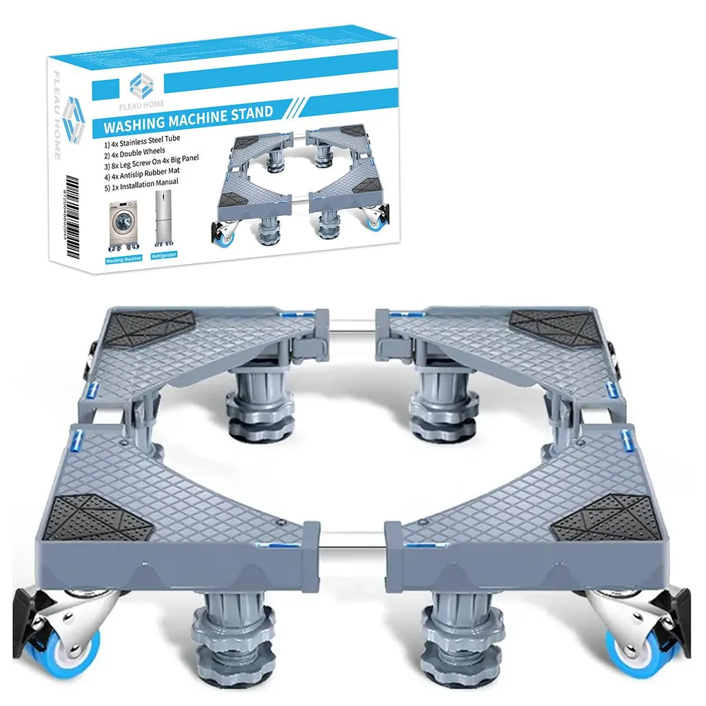Réhausseur Anti-Vibration Machine à Laver 500KG - Socle Ultra Stable