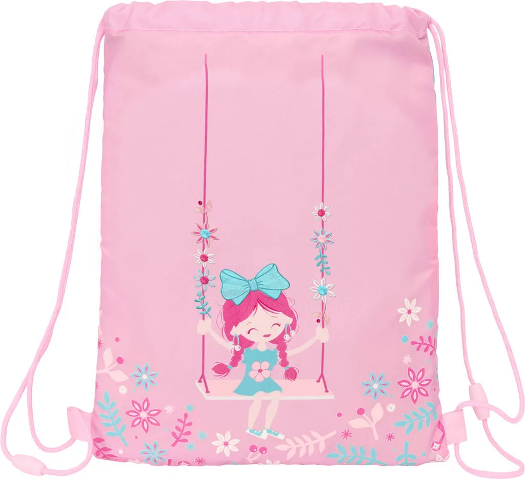 Borsa Zaino Glow Lab Swing Colorful 26x34 cm | Sacca per Bambini