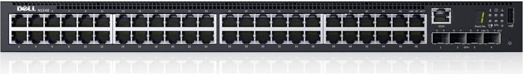 DELL 210-AEVZ DELL N1548 Zarządzalny przełącznik sieciowy Zdjęcie produktu 
