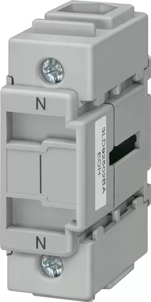 Borne de raccordement Siemens traversante pour montage en façade 32A