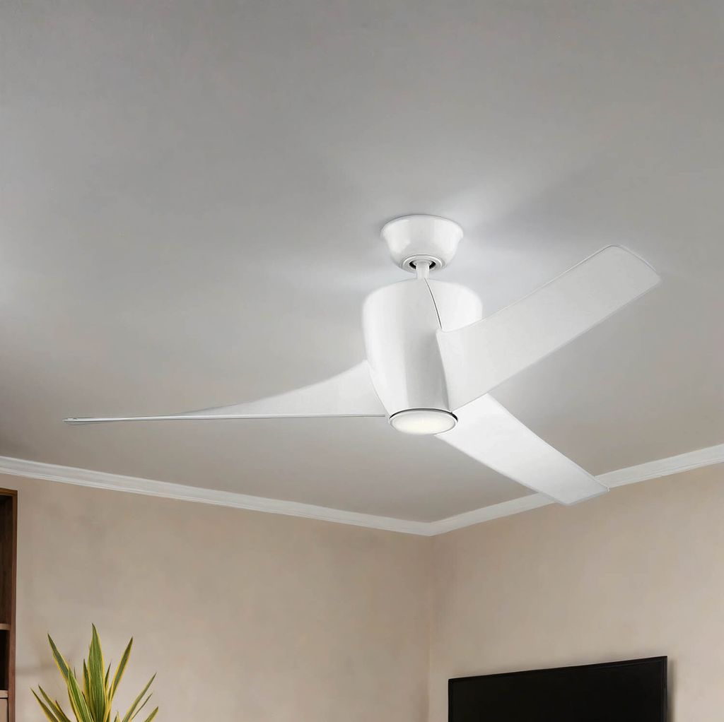 Deckenventilator mit Beleuchtung ARND Fernbedienung Umkehrmotor LED dimmbar