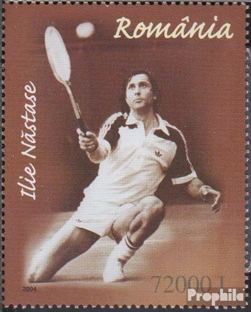 Briefmarken Rumänien 2004 Mi 5879 (kompl.Ausg.) postfrisch Ilie Nastase
