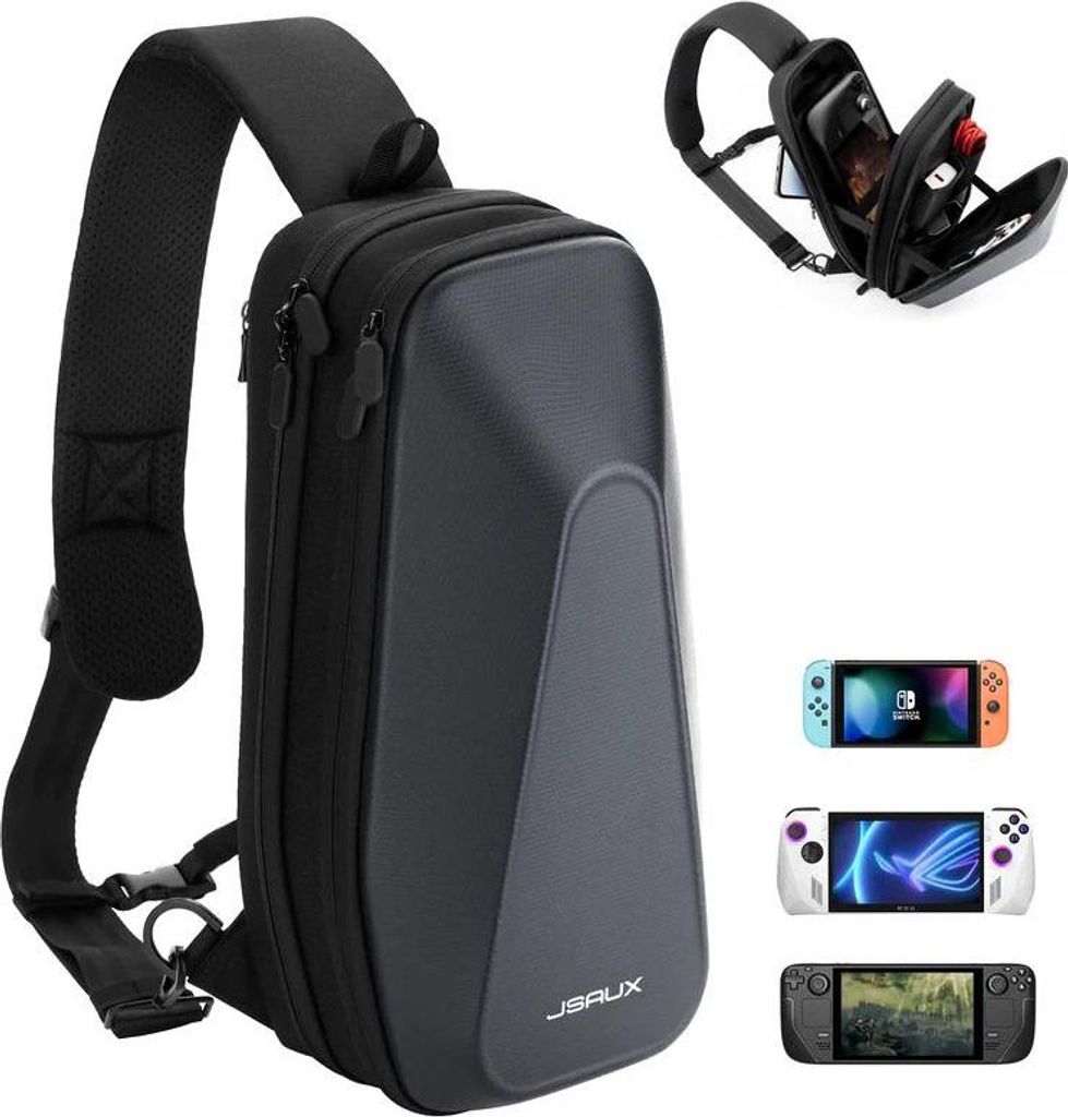 JSAUX Sac à dos pour Asus ROG ALLY Steam Deck Console Image du produit 