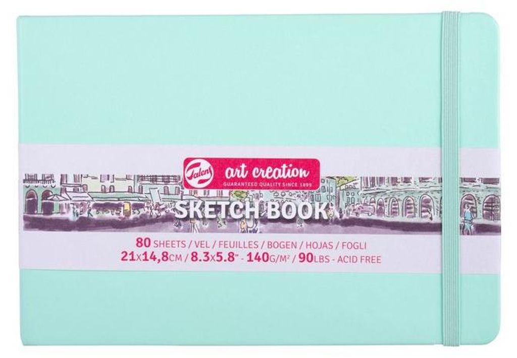 Blok szkicowy Art Creation 21 x 14.8 cm - Golden Yellow Zdjęcie produktu 