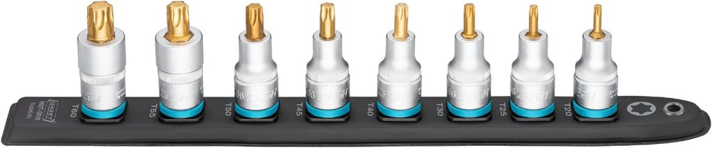 Hazet 992T-SR/8 SmartRail lang 1/2" TX 8-fach