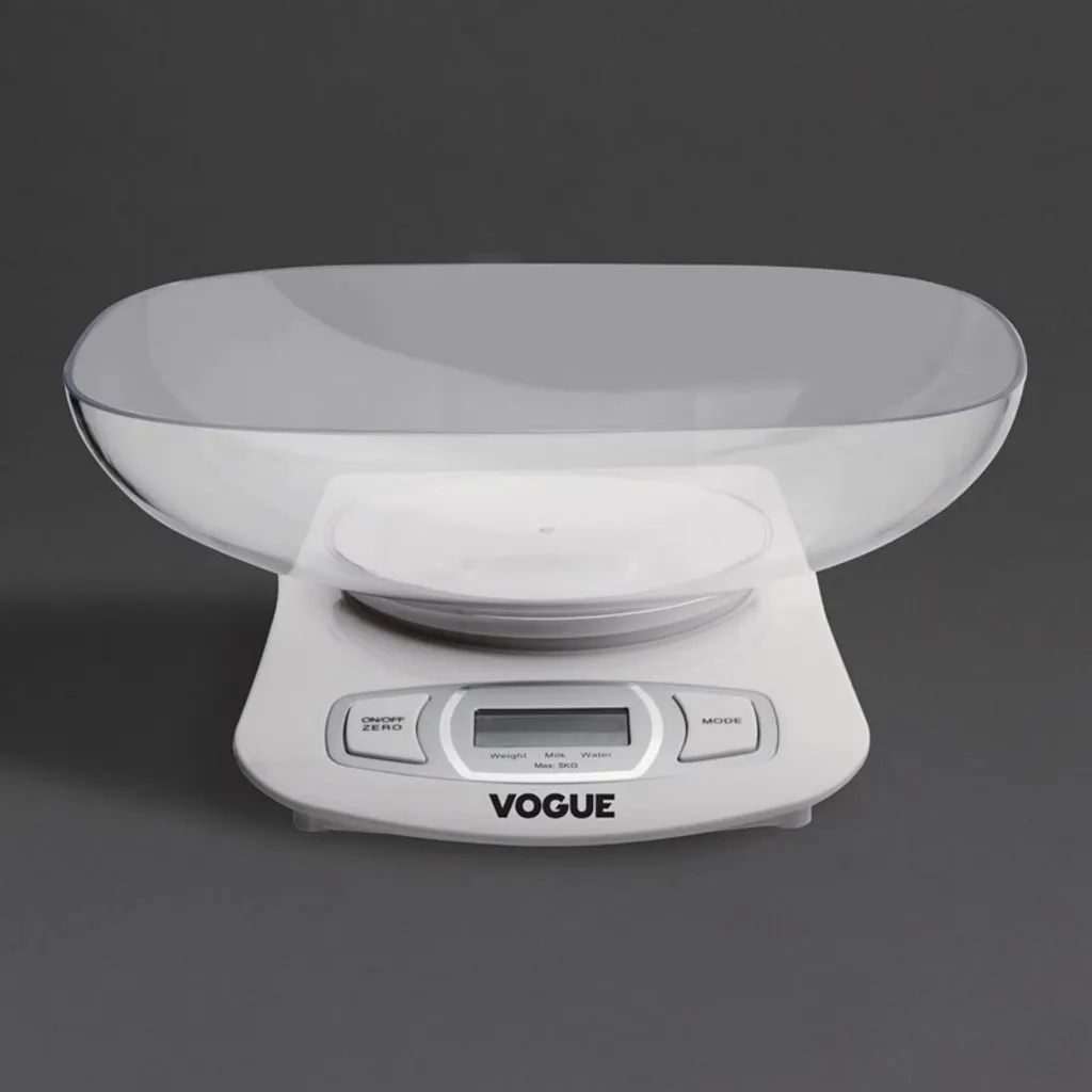 Station de Pesage pour Pâtisserie Vogue - Balance 5kg Compacte Pro