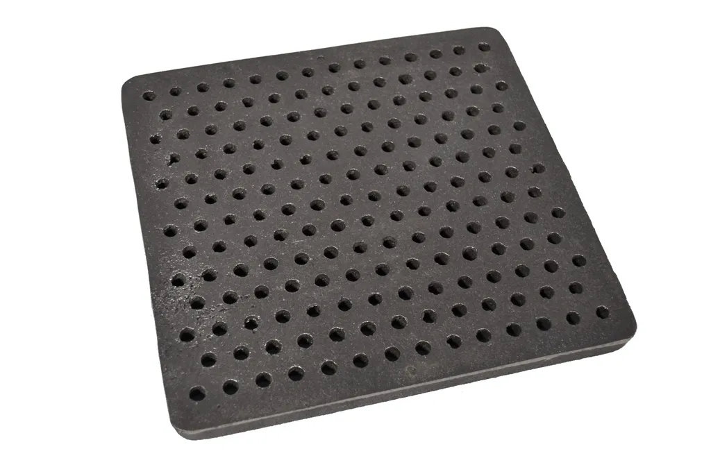 Griglia Stufa Ghisa 27x26 cm SEZAM | Ricambio Robusto per Camino