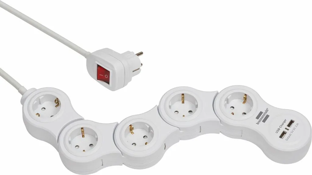Ciabatta Brennenstuhl Vario-Power 3600W: Hub Energetico USB