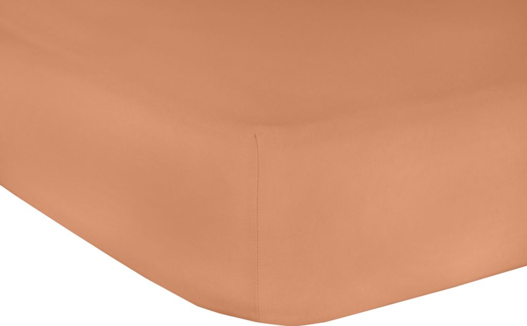 Mr.Sandman Fein Jersey de Luxe Spannbetttuch Zimt 80x200cm Produktbild 