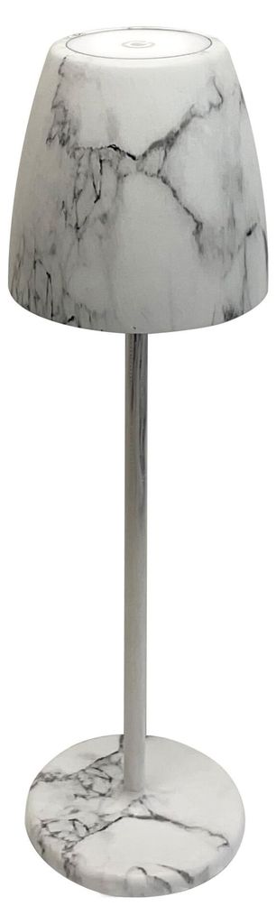 MEGATRON Akku.Tischleuchte Tavola 38cm Marmor Image du produit 