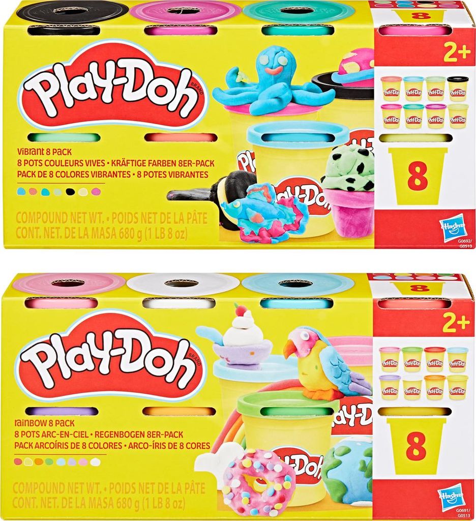 Play-Doh G0691400, Wielobarwny, Asortyment jednostek Zdjęcie produktu 