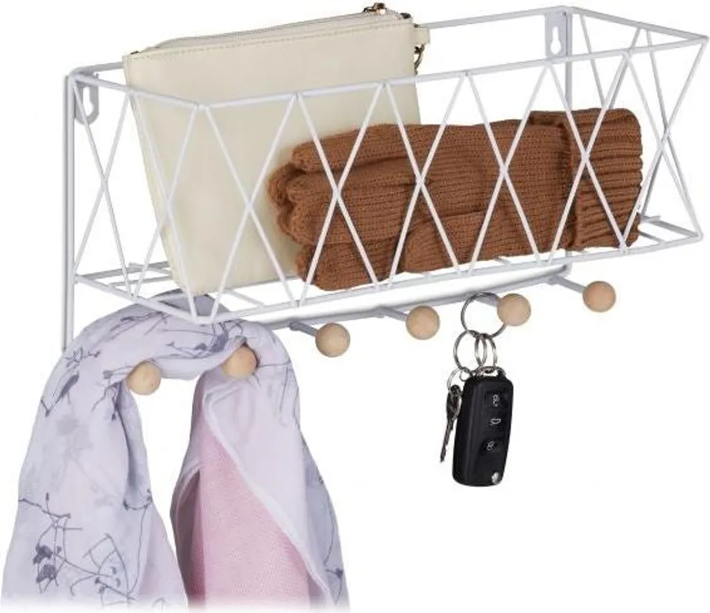 Mensola Industrial con Ganci | Scaffale Cucina Salvaspazio