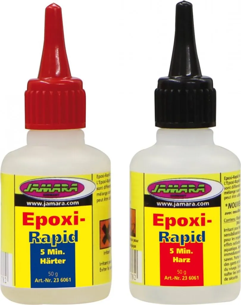 Jamara Epoxy 5 min 100g Colle bicomposante rapide et ultra résistante