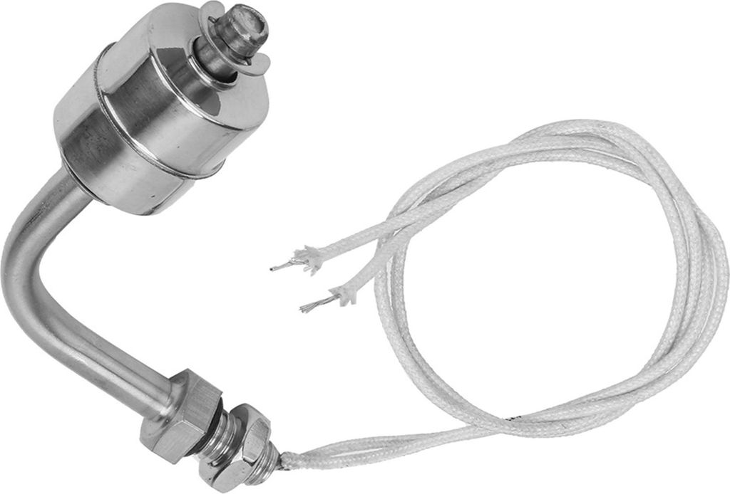 Schwimmerschalter mit Flüssigkeitsstandsensor aus Edelstahl für Pools, 75 mm