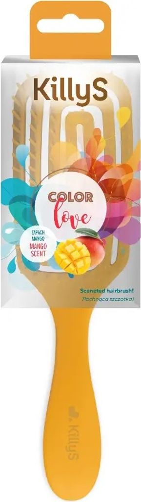 KillyS Mango Duft-Haarbürste - Color Love Edition Produktbild 