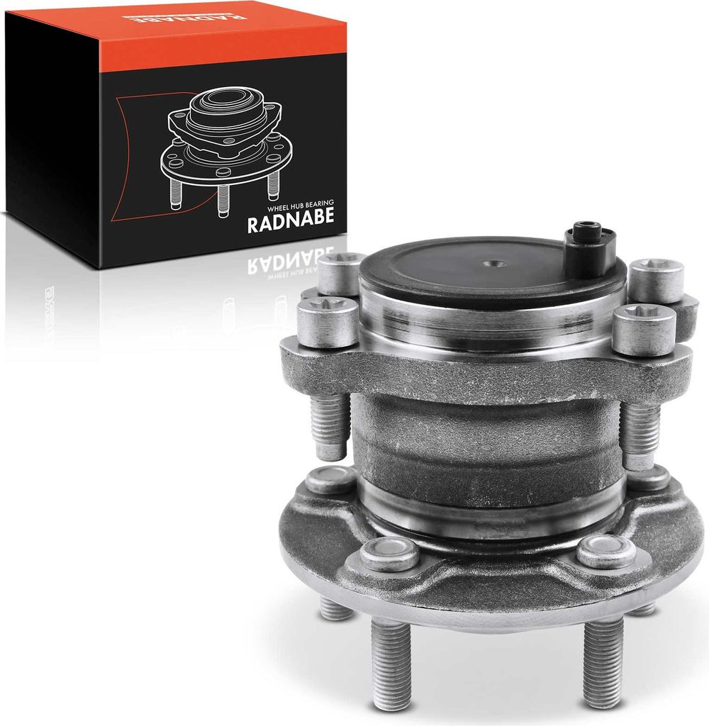 Frankberg 1x Radnabe Radlagersatz Hinterachse beidseitig für Ford C-Max II Van Grand 1.0L 1.5L 1.6L 2.0L 2010-2019