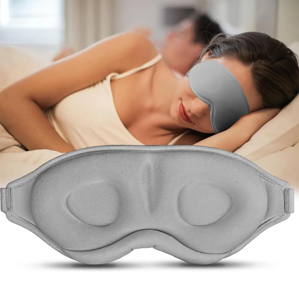Masque occultant de nuit respirant pour un repos profond et paisible