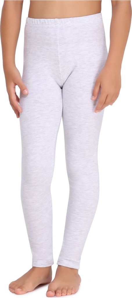 Merry Style Mädchen Lange Leggings aus Baumwolle MS10-252 (Melange, 122 cm)